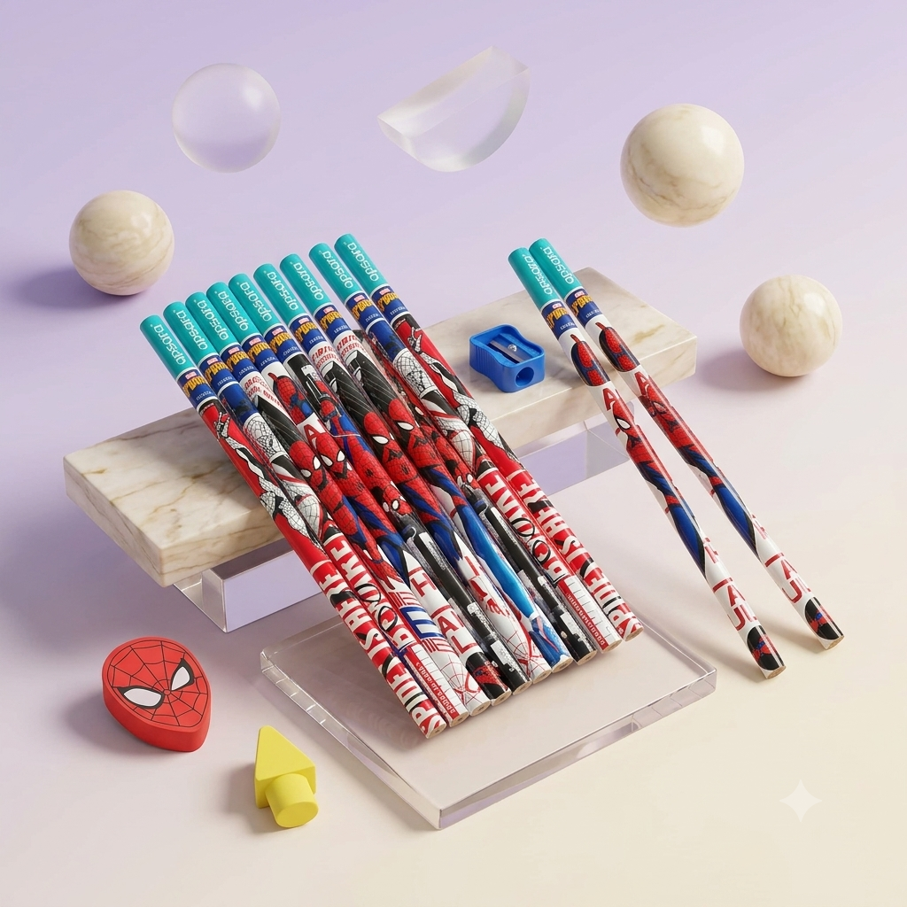Apsara Marvel Spider-Man Extra Dark Pencils – Pack of 10
