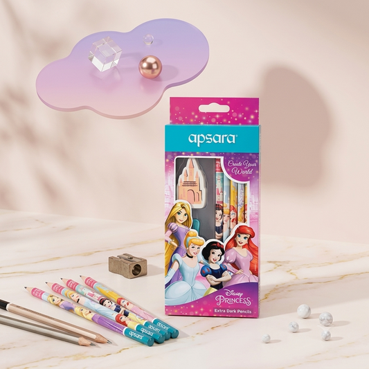 Apsara Disney Princess Extra Dark Pencils – Pack of 10