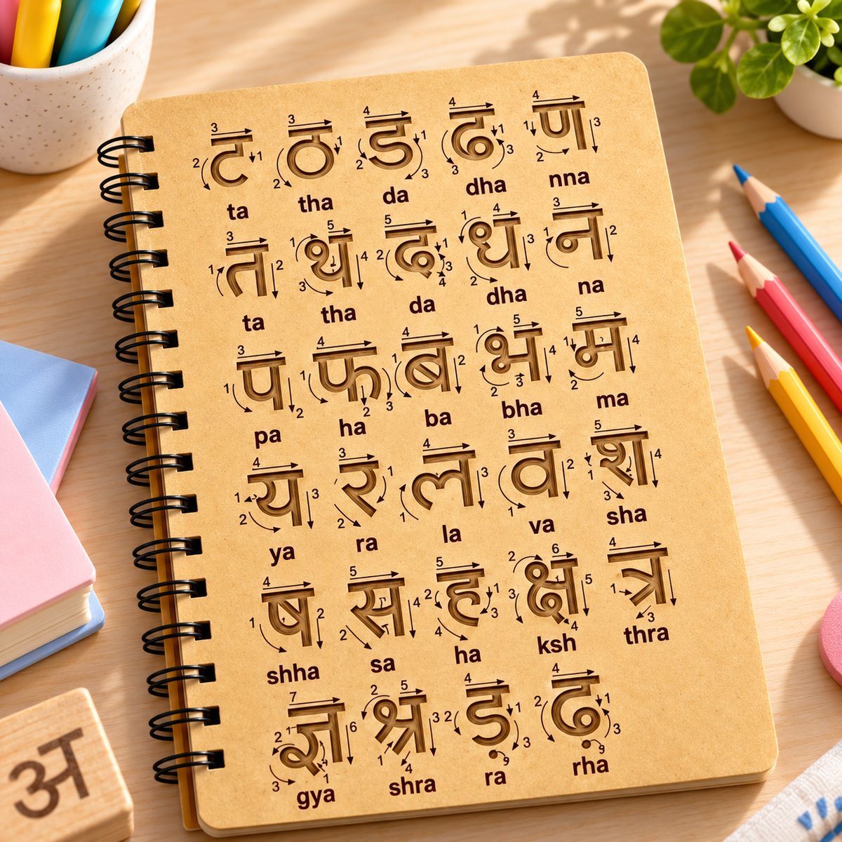 Polo Writing Stencil – English, Tamil & Hindi