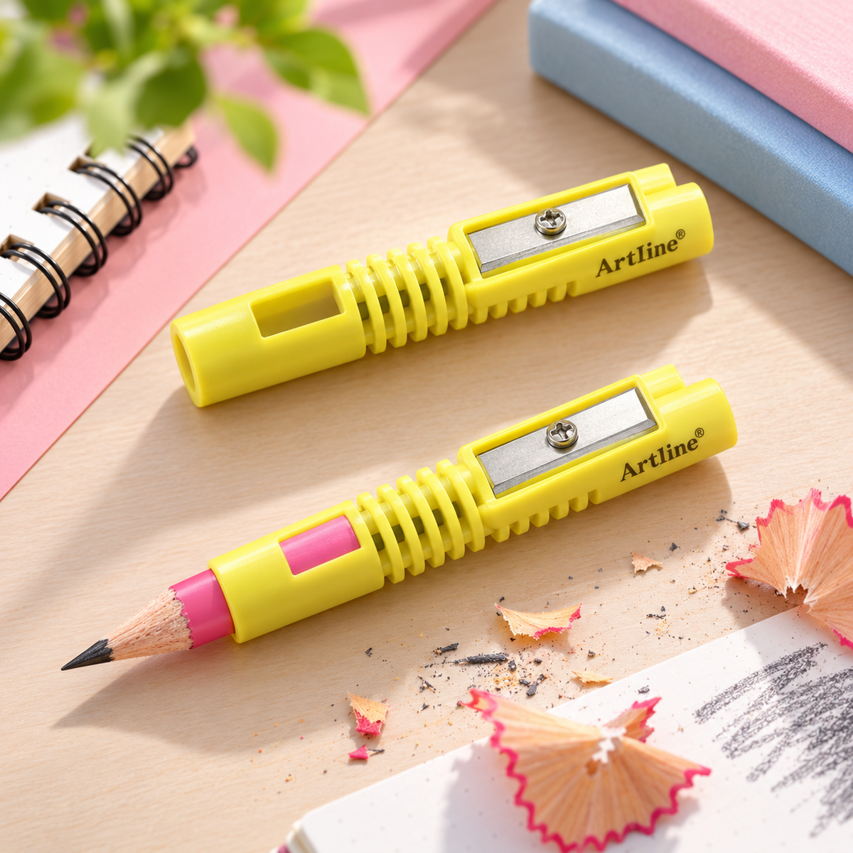 Artline Pencil Extender Sharpener – Set of 2