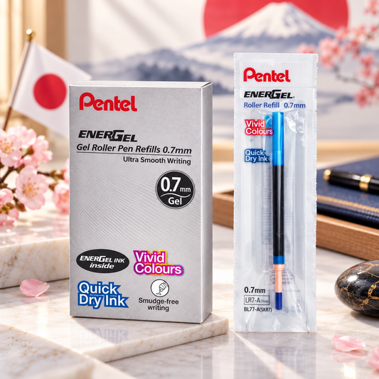 Pentel EnerGel Gel Pen Refill – Smooth, Quick-Drying Ink
