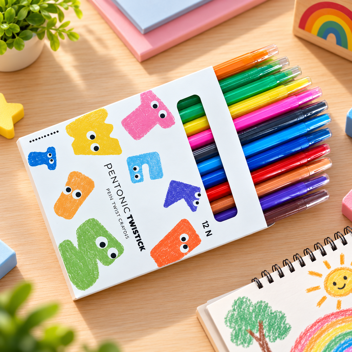 Pentonic Twistick Crayons