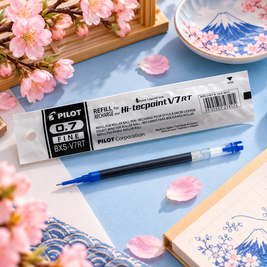 Pilot Hi-Tecpoint V7 RT Liquid Ink Pen Refill – BXS-V7RT, 0.7 mm