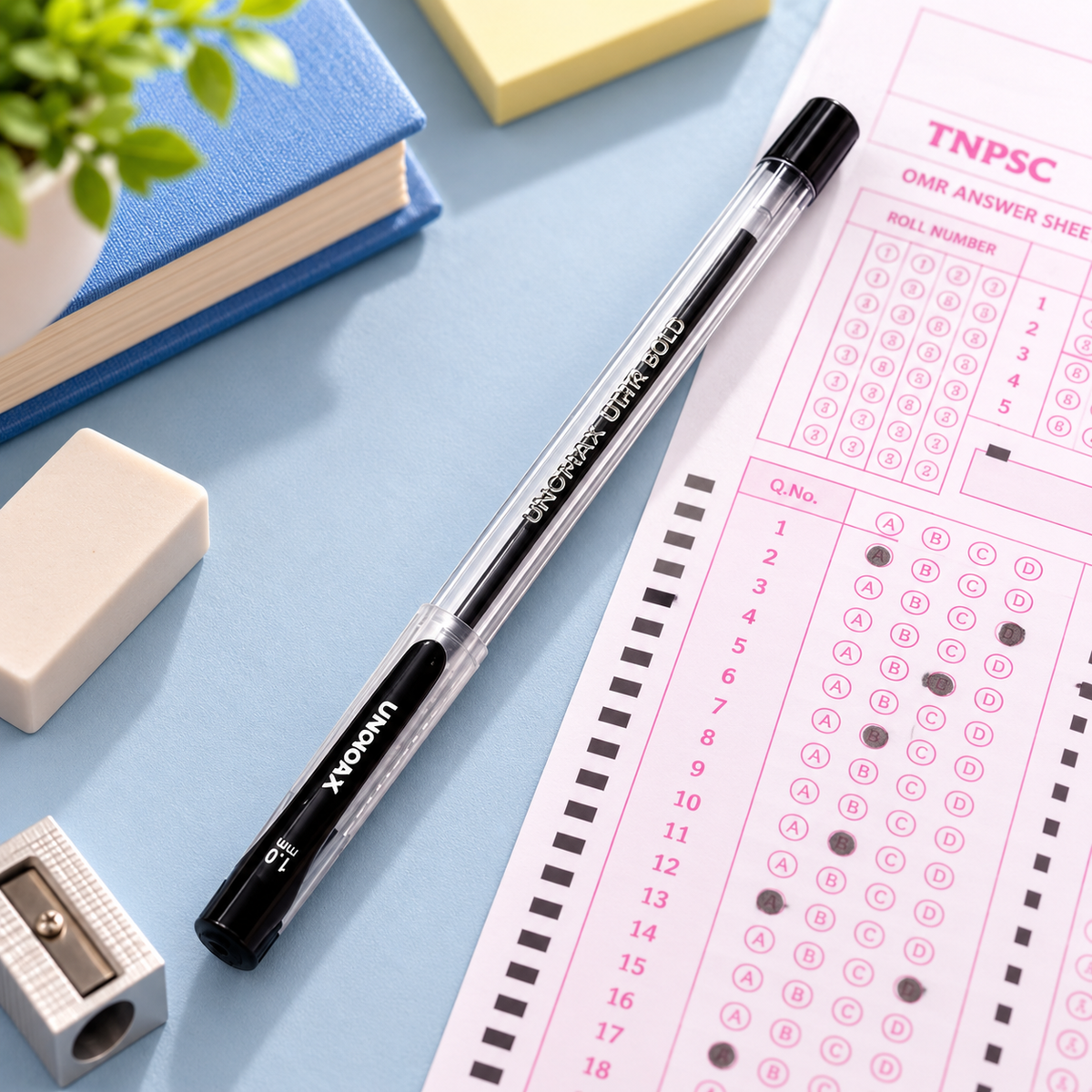 Unomax OMR Bold 1.0 mm Ball Pen | Pack of 10
