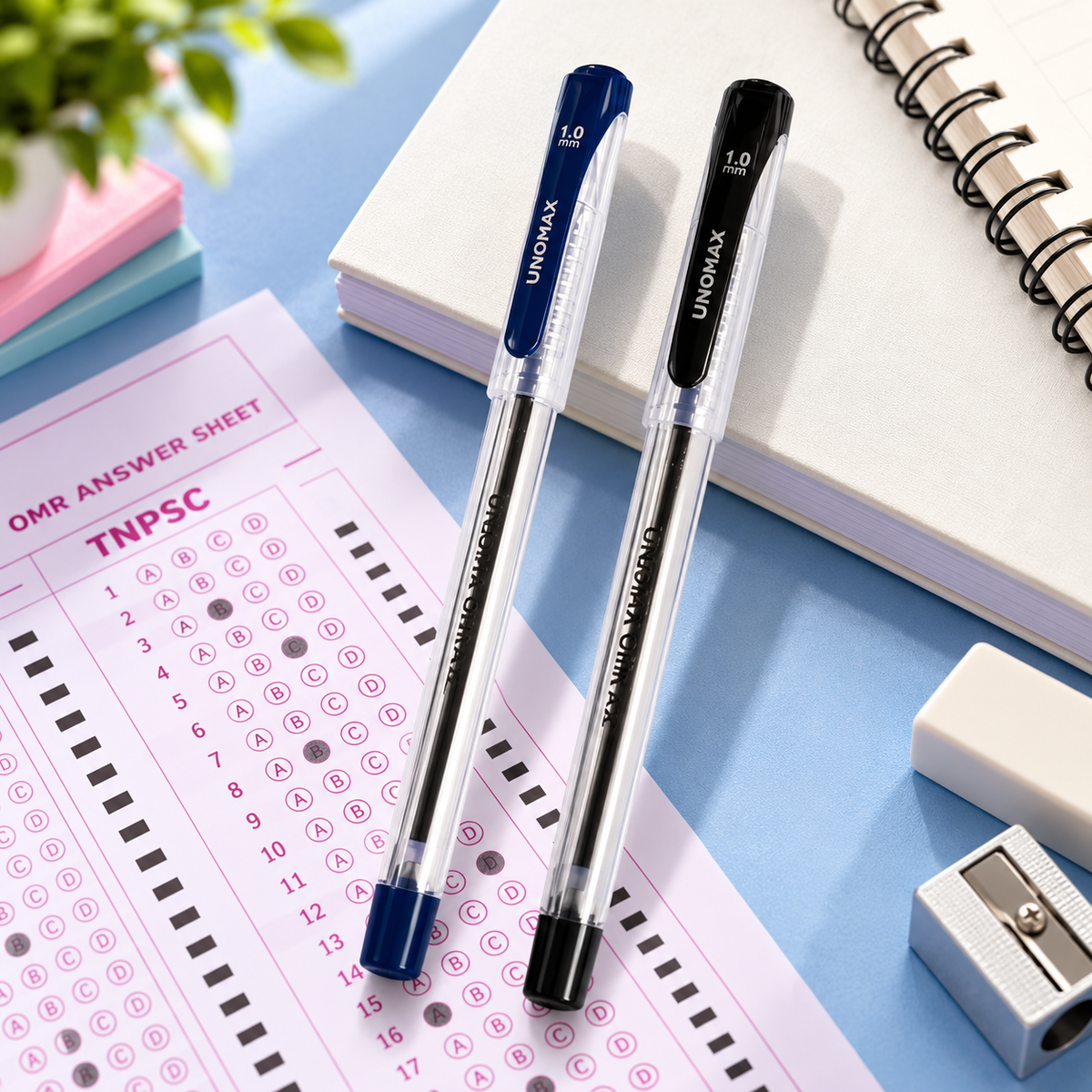 Unomax OMR Bold 1.0 mm Ball Pen | Pack of 10