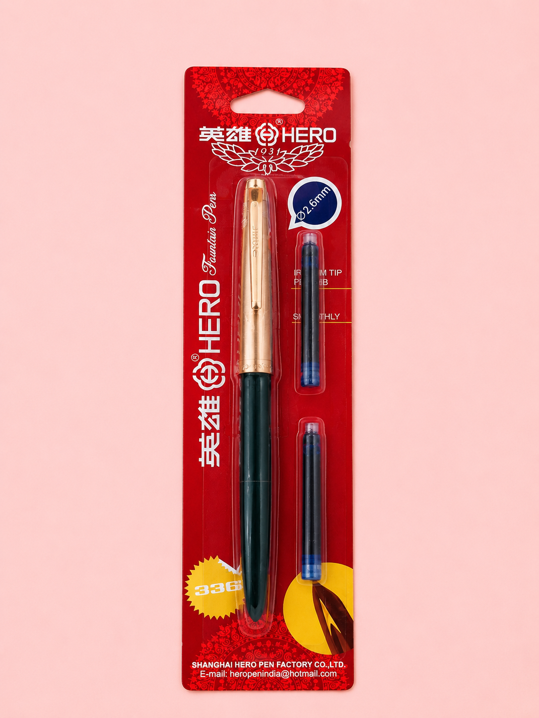 Hero 336 | Cartridge System | Original | Fountain Pen