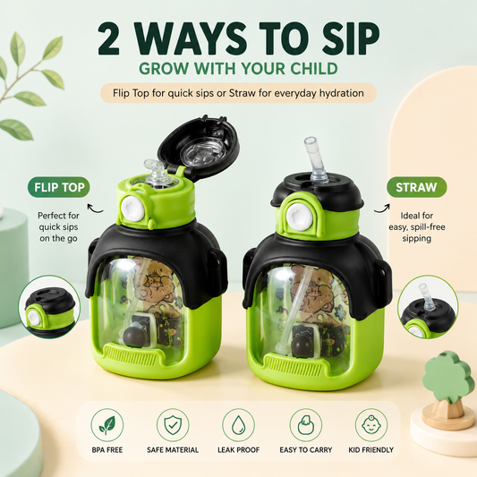 Jungle Buddy Kids Sipper Bottle – 500 ML