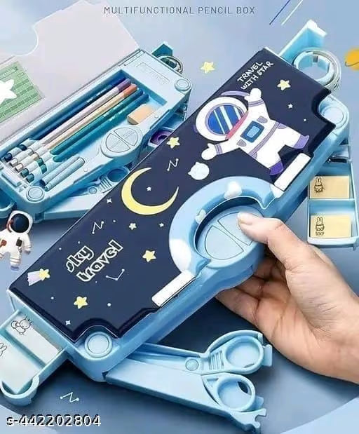 6-in-1 Multifunctional Pencil Box